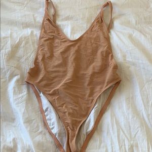 Nasty gal high leg one piece